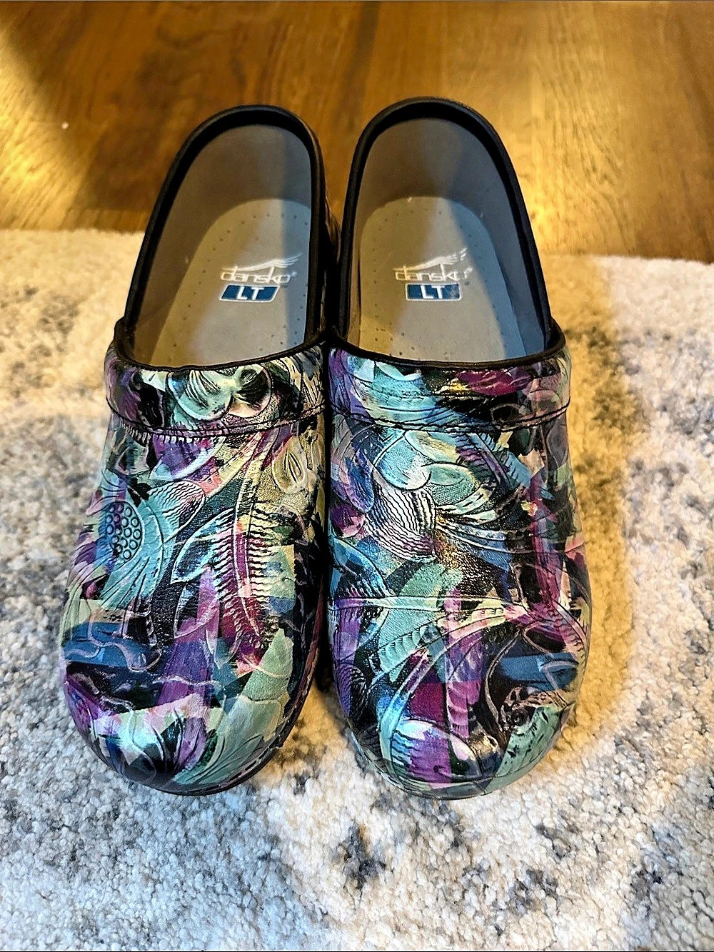 Dansko LT  Floral Clogs Multicolor